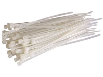 Vis detaljer for Kabelstrips hvit Fixxer Bilde av Kabelstrips hvit Fixxer