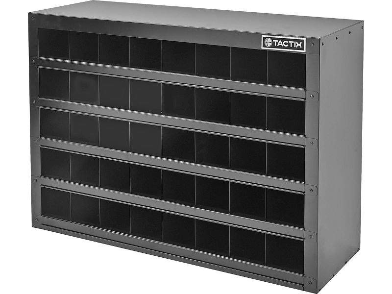 Bilde av * Sortimentsskap stål 40 rom H63 cm