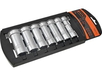 Bilde av Lange piper 3/8" sett 7 deler metrisk