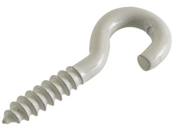 Bilde av Lampekrok stål hvit