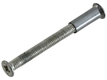 Bilde av Skiltskrue forniklet 4x40/4x15mm 2 stk.