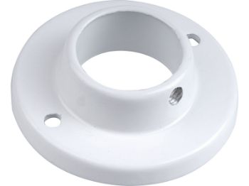 Bilde av Rørholder rund hvit Ø25mm 2 stk.