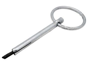 Vis detaljer for Øyebolt med ring varmforsinket 200xØ19mm Bilde av Øyebolt med ring varmforsinket 200xØ19mm