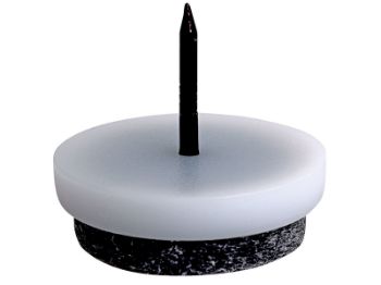 Vis detaljer for Filtknott m/stift grå Bilde av Filtknott m/stift grå