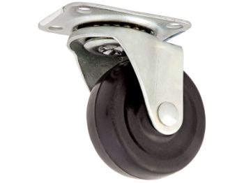 Bilde av Møbeltrinse dreielig elforsinket/gummi Ø50mm