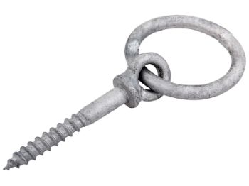 Bilde av Øyebolt m/ring og krage varmforsinket