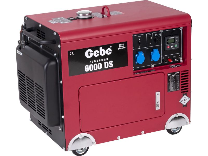 Bilde av Strømaggregat PM 6000 DS diesel, 230V, 5,0 kW