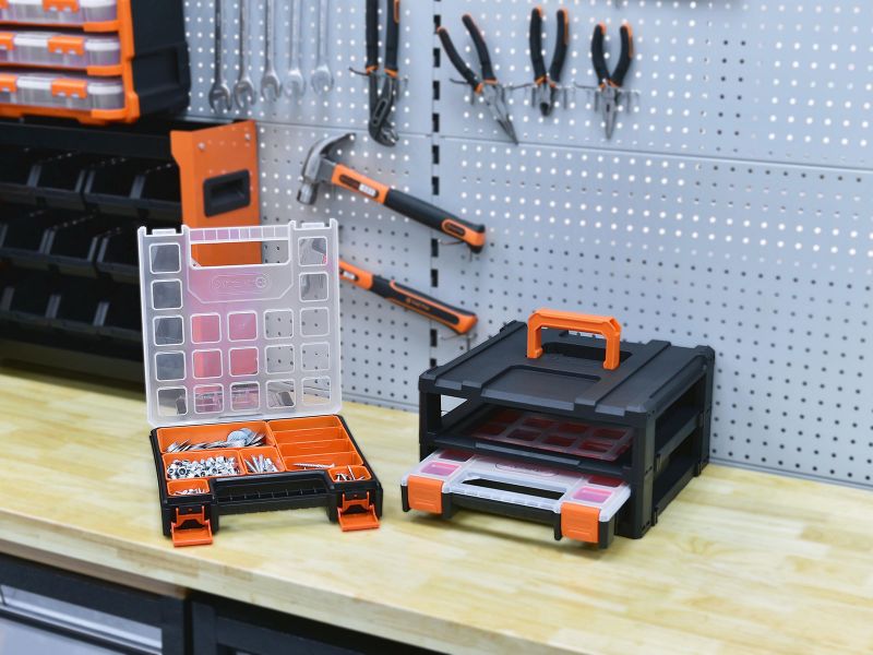 Bilde av * Sortimentsboks m/to skrin 9 rom