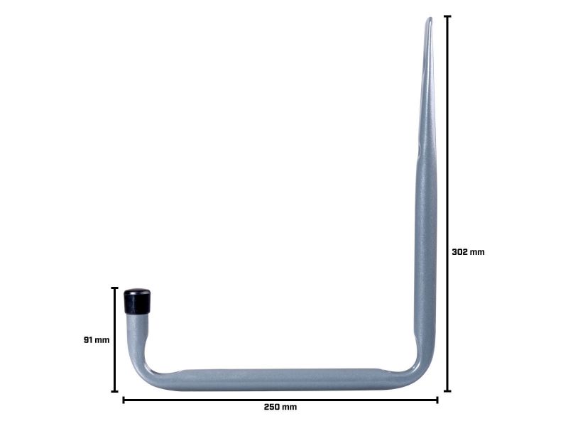 Bilde av Opphengskroker sett stål/grå 6 stk.