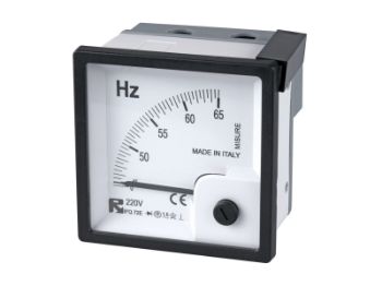 Bilde av Frekvensmeter 45/65Hz 72x72 for F25L-42L-50L-75L