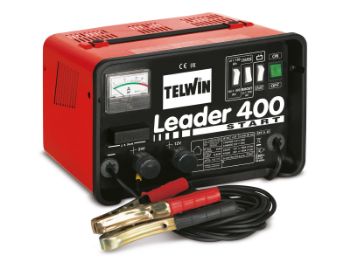 Bilde av Lader med hjelpestarter Leader 400 12/24V 45/300A