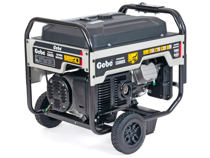 Bilde av Strømaggregat PM 13000S bensin, 9,5 kW
