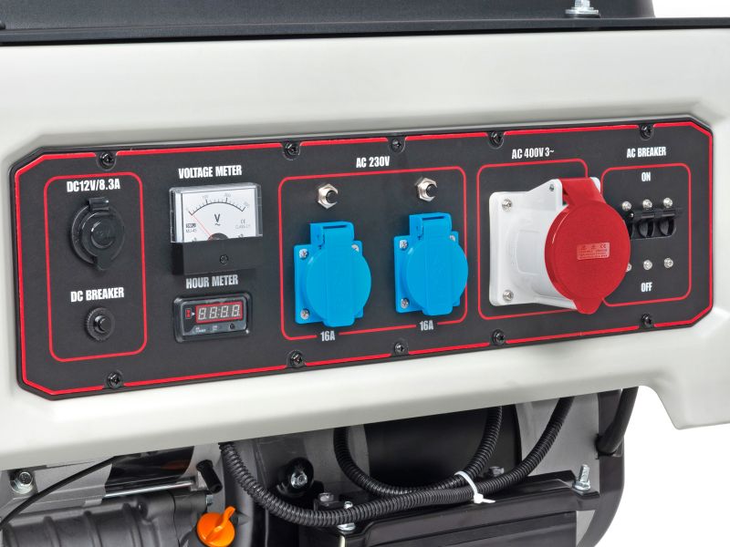 Bilde av Strømaggregat PM 13000T 400V bensin, 9,5 kW